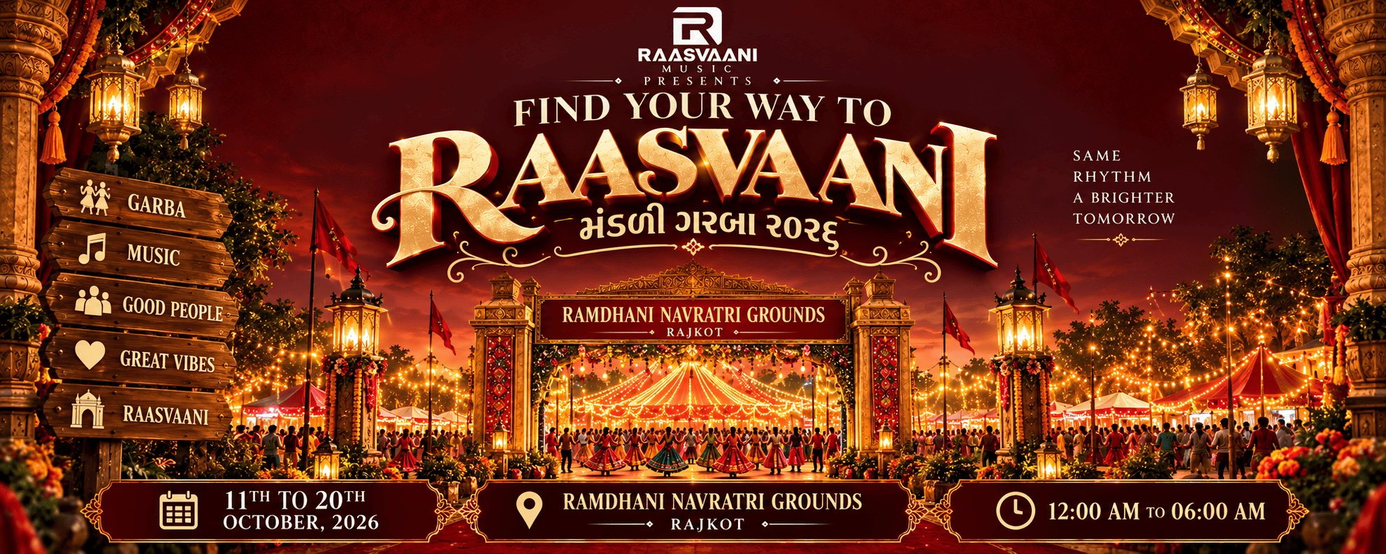 Raasvaani Raasotsav 2026 - Dome Navratri
